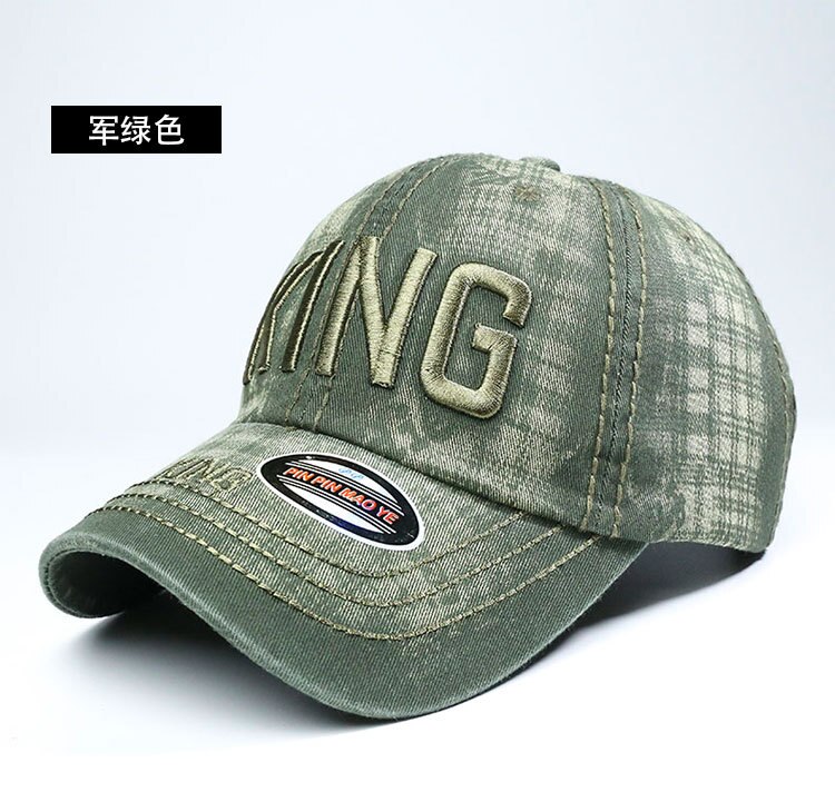 Mode Geborduurde Hoed Geen Meer Bullshit Unisex Baseball Caps Snapback Gorras: Army Green