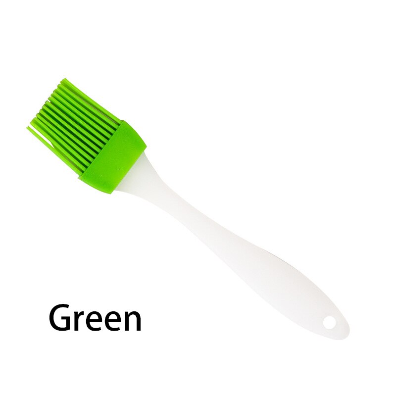 Silicone Brush Kitchen Baking Tool Barbecue Oil Brush Cake Grease Silicone Brush Removable Silicone Soft Brush: 05