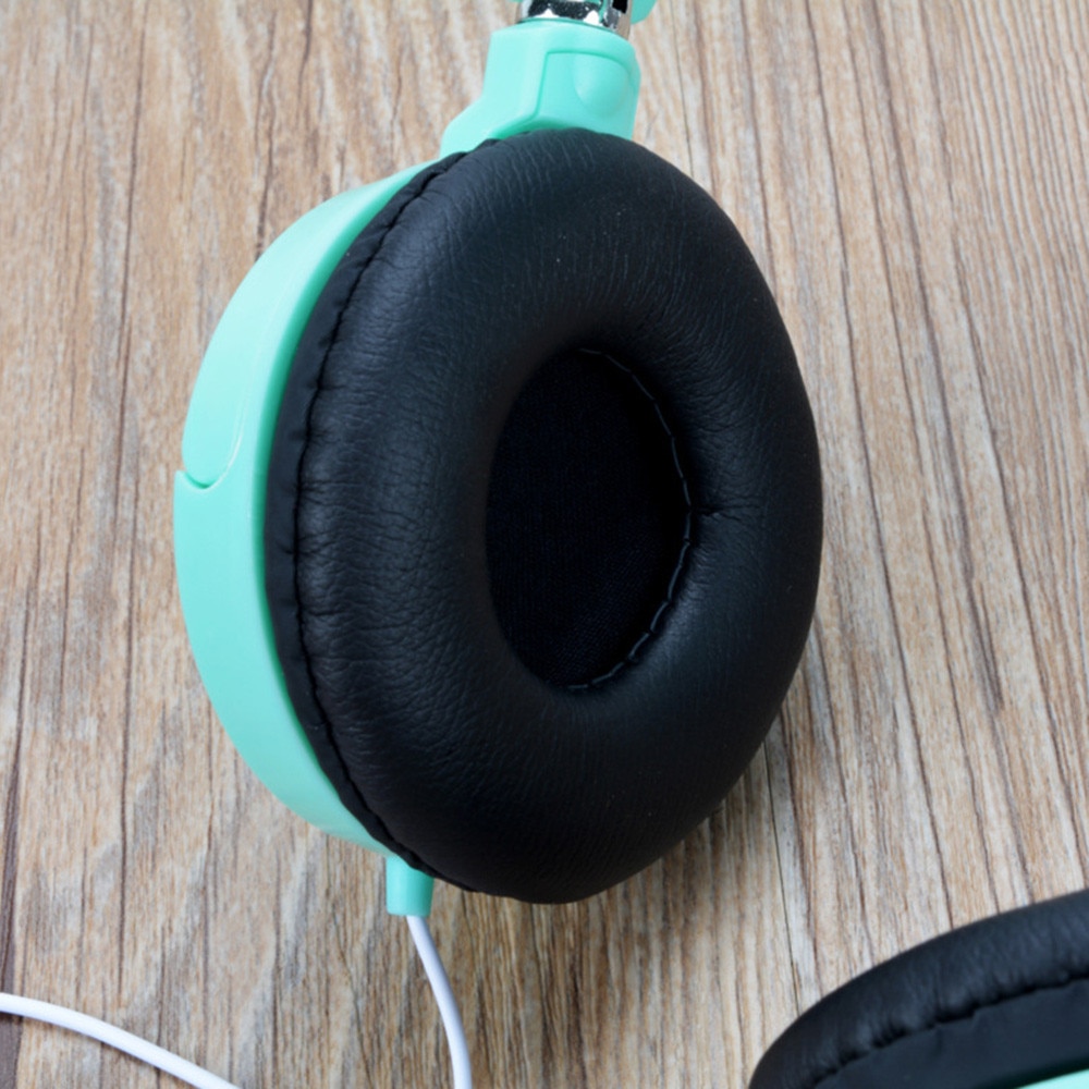 #H30 Gaming Music Wired Headphone Stereo Audio Headset Earphone Big Earmuff headfone with Microphone 3.5MM Wired Connector