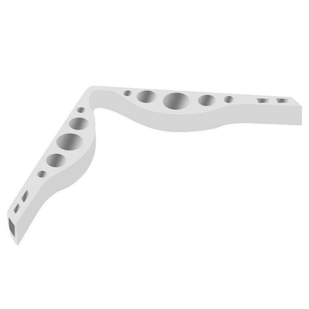 Fleksible slidstærke anti-fogging briller blød silikone næse bro klip ekstensil maske klemme briller holder tilbehør: -en