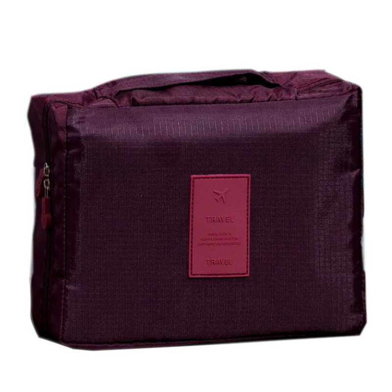 1Stck Ich bin Freien Mädchen machen-hoch Tasche Frauen Kosmetik Tasche Frauen Toilettenartikel Organizer Wasserdicht Weibliche Lagerung bilden Fälle: 8