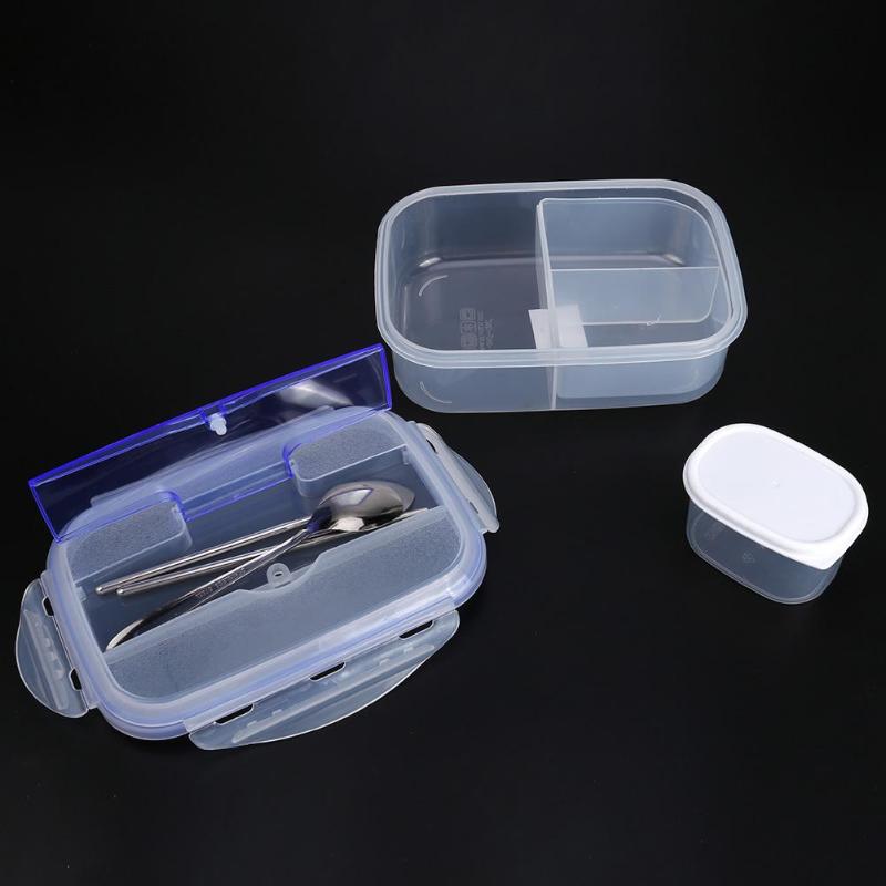 Heat Preservation Lunch Box Microwave Bento Food Container with Tableware