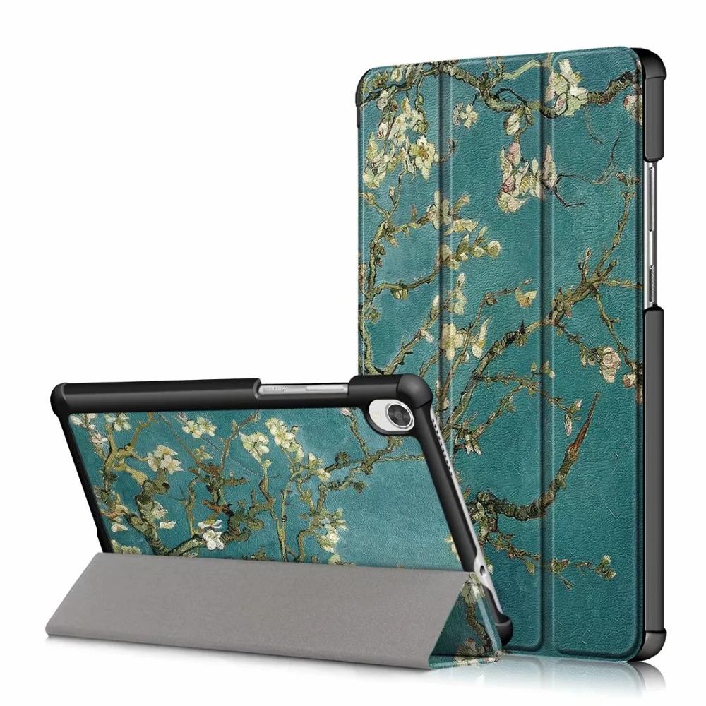 Pokrywy skrzynka dla Lenovo Tab M7 TB-7305F TB-7305X TB-7305I Tablet pokrywa dla Lenovo Tab M7 Slim magnetyczny składany futerał: Tab M7-XH