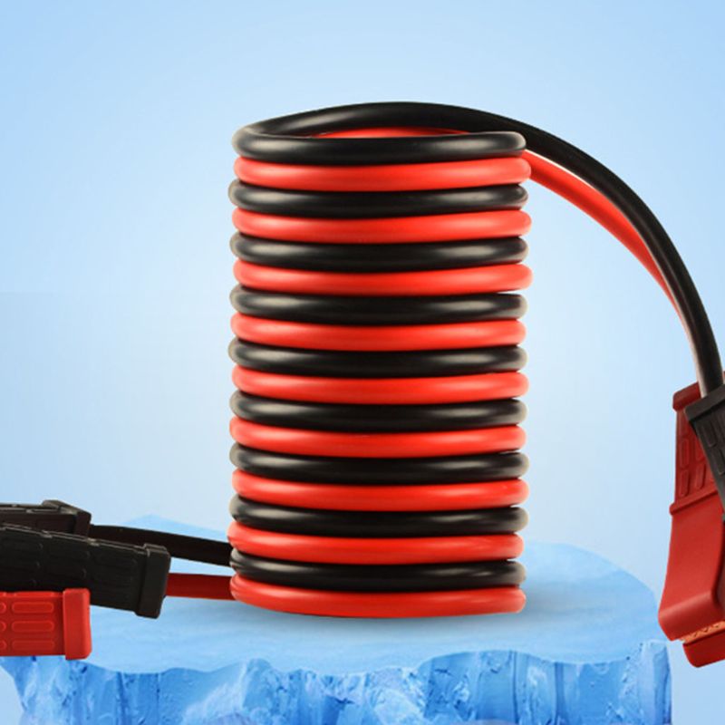3 metry/4 metry 2200A/2600A kabel rozruchowy robić akumulatora samochodowego awaryjny przewód zapłonowy
