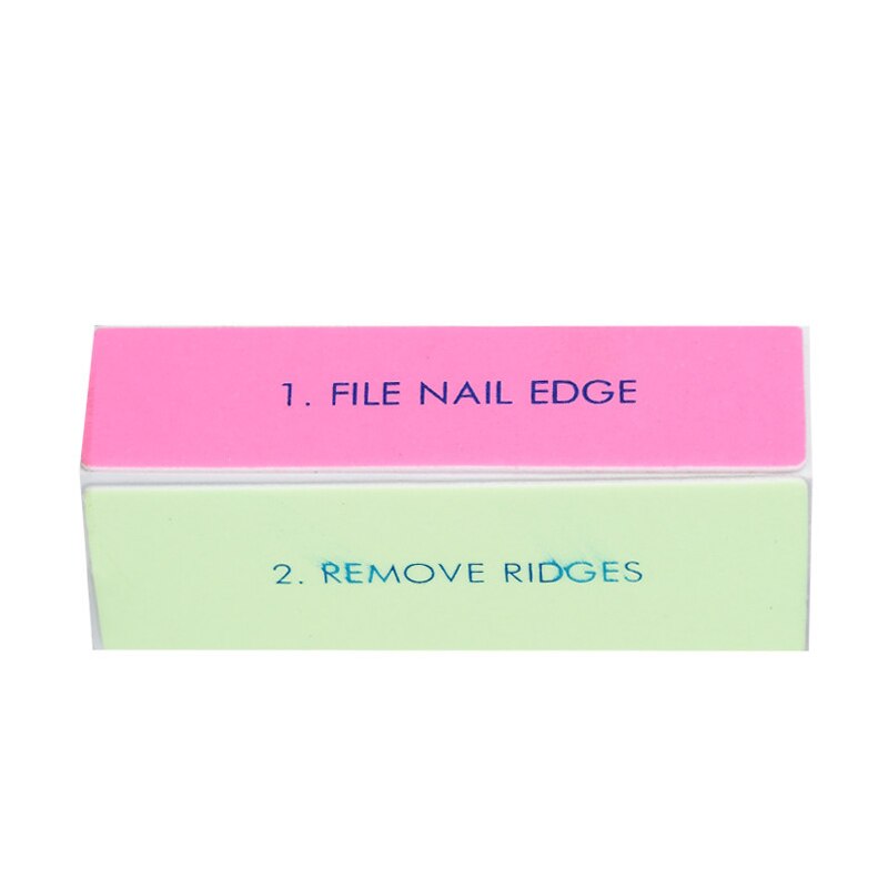 6 st nagelbuffert block neon färg polering slipning buffert block filer manikyr nail art tips kvinnor hemgjord skönhet manikyr verktyg: Fotofärg