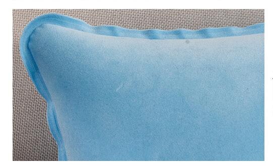Coussin gonflable Double face pour voyage, oreiller Portable, flocage, camping, plage, voiture, avion, hôtel
