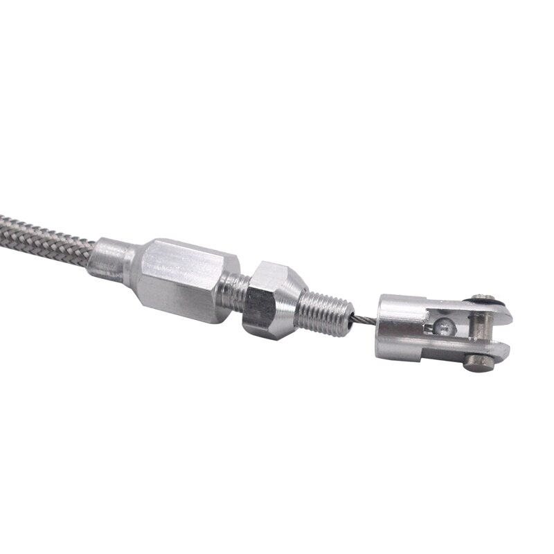 24 Inch Throttle Cable Braided Stainless Steel Universal Accelerator for Mopar Ford GM Chevrolet