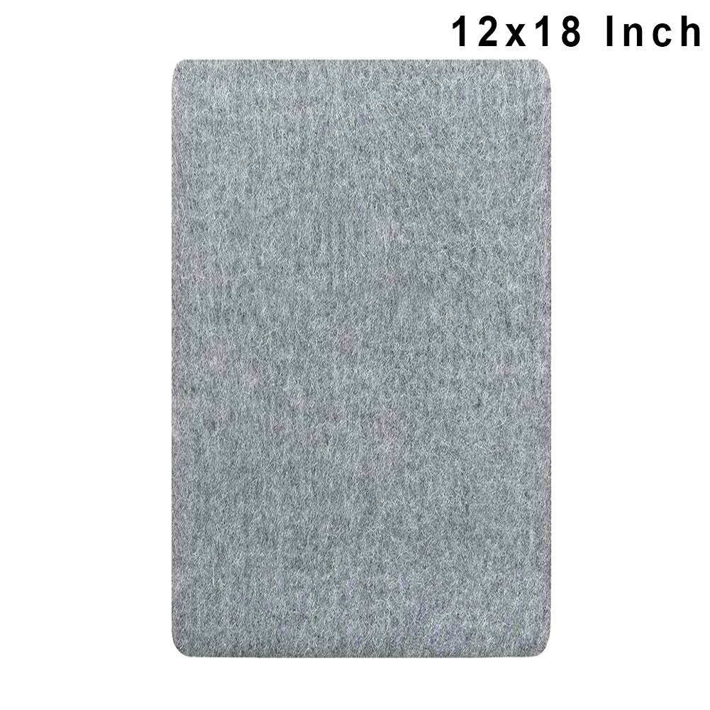 Tapis de pressage épais en laine grise, planche à repasser haute température, tapis de presse en feutre, pour la maison, J99Store: 12X18 inch