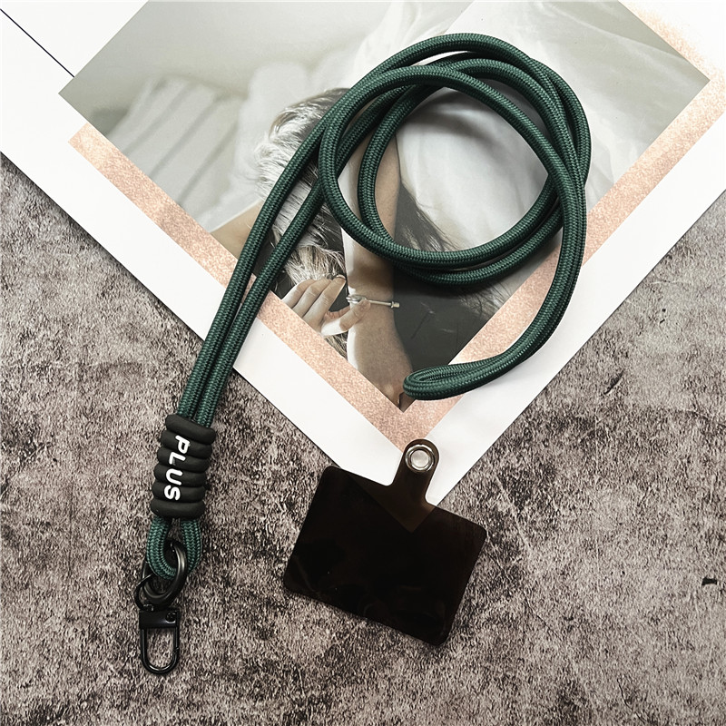 Cordón para teléfono, correa para el cuello, llavero, cordones de Color, soporte para tarjeta de identificación, llavero de Metal, llavero para llaves, actualización de accesorios móviles: Rose Gold
