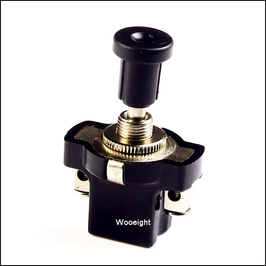 Wooeight 2Pcs Toggle Switch ASW-05 6V 30A Electrical Black Switch For Auto Cars Boats