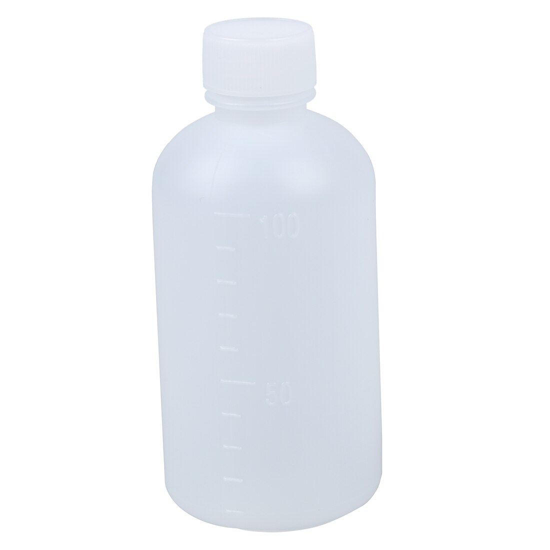 Nizza 100ml Klare Kunststoff Zylinder Geformt Chemischen Mittel Flasche 2 Stck