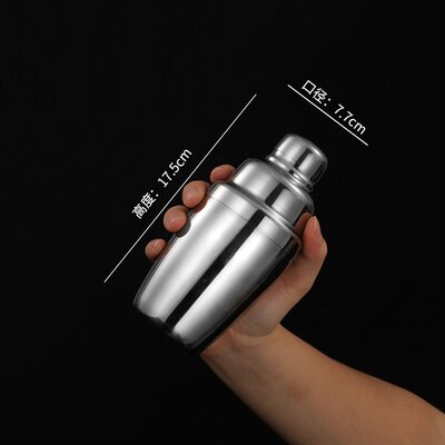 250ml-1000ml Stainless Steel Wine Mixer Cocktail Shaker Bartender Kit Bar Wine Mixing Tools Dispenser For Beverage Bar Tools: 350ML(304)