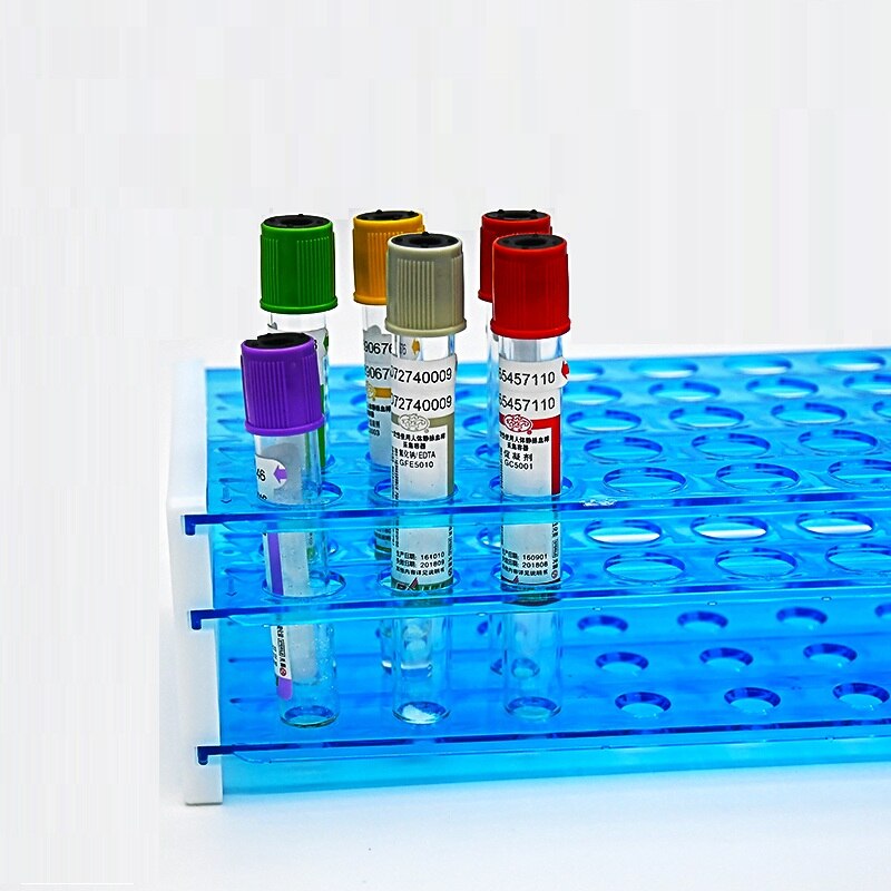 thumbnail image 2 of HDA Polypropylene Test Tube Rack – Multiple Sizes: 90 Wells (12mm), 60 Wells (16mm), 40 Wells (18mm) 2 of 4