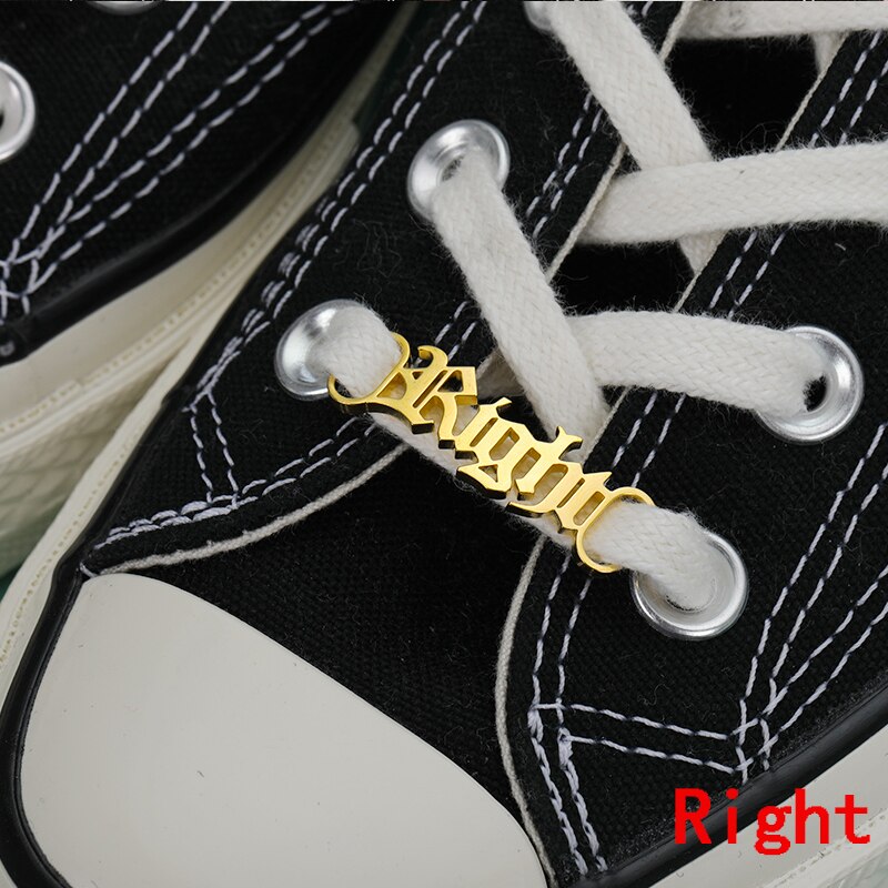 Nette Baby Mädchen Edelstahl Schuh Schnalle Sternzeichen Schuh Schnalle Für Frauen Männer Gold Schnürsenkel Tag Charme Schmuck Zubehör BFF: Right