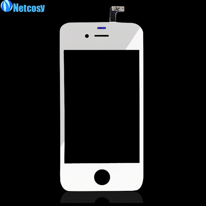 Netcosy Voor iphone 4/4s Touchscreen touch screen digitizer glas lens sensor Vervanging Reparatie Deel voor iphone 4 4s touch panel