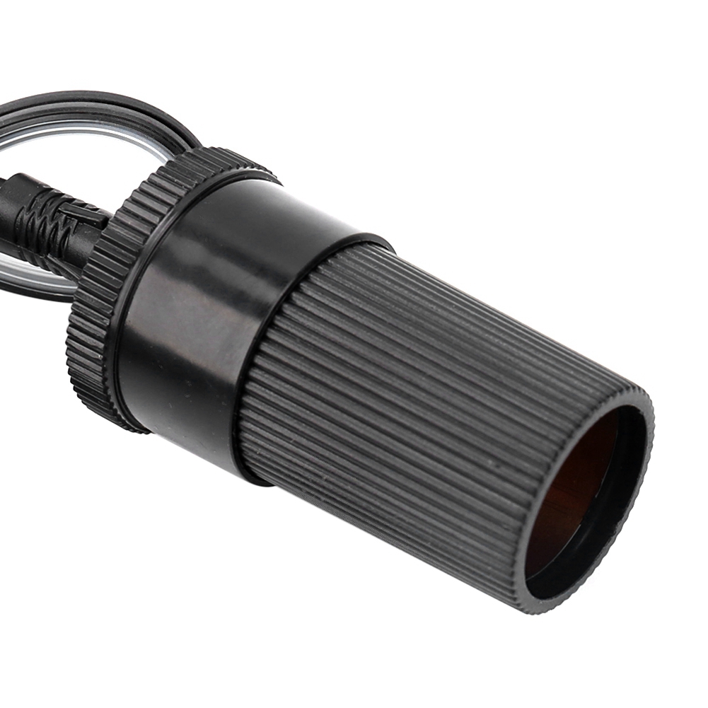 Fuente de alimentación para coche, convertidor de transformador de voltaje de reducción de 24V a 12V, encendedor de cigarrillos tipo para Radio walkie-talkie con pantalla