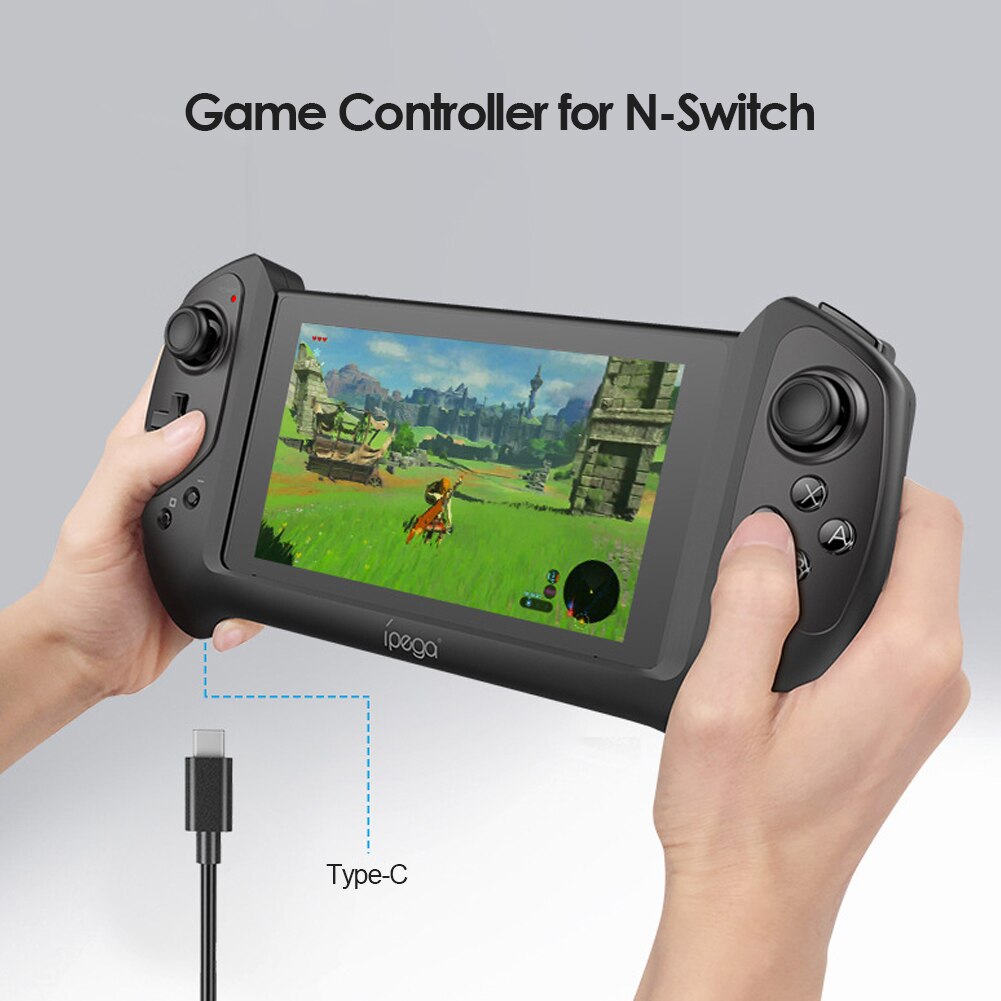 Handheld Game Controller Gamepad Draagbare Voor Nintend Schakelaar Game Console Adapter Joystick Draadloze Grip Handvat