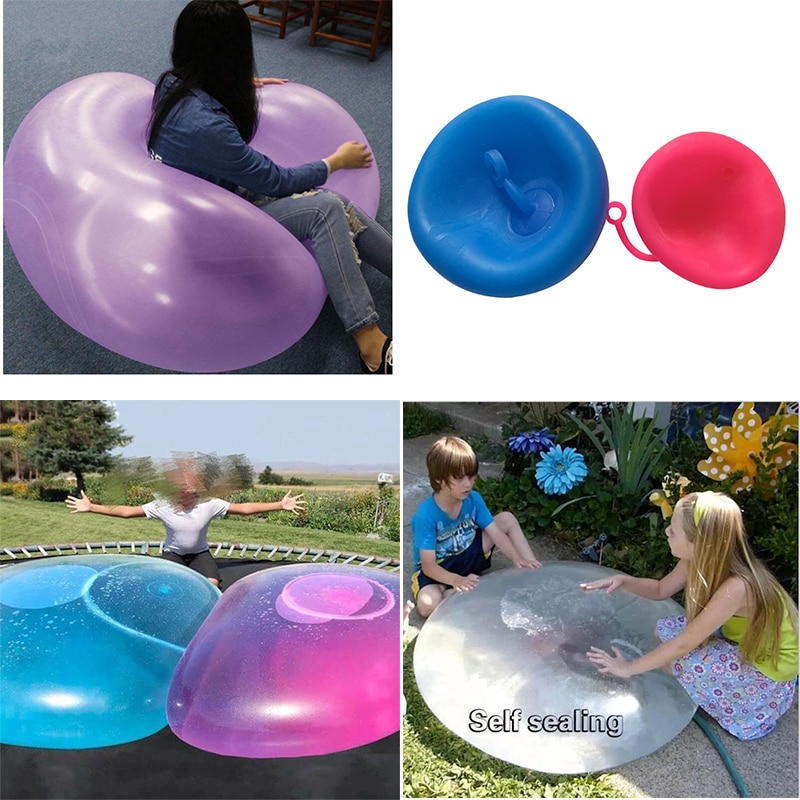 In Stock Durable Bubble Ball Inflatable Fun Ball Amazing Tear-Resistant Super Bubble Ball Inflatable Outdoor Balls