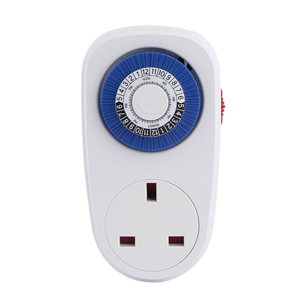 plug in mechanical segment timer switch 24hour socket wall plate uk standard wall socket electric timer: a