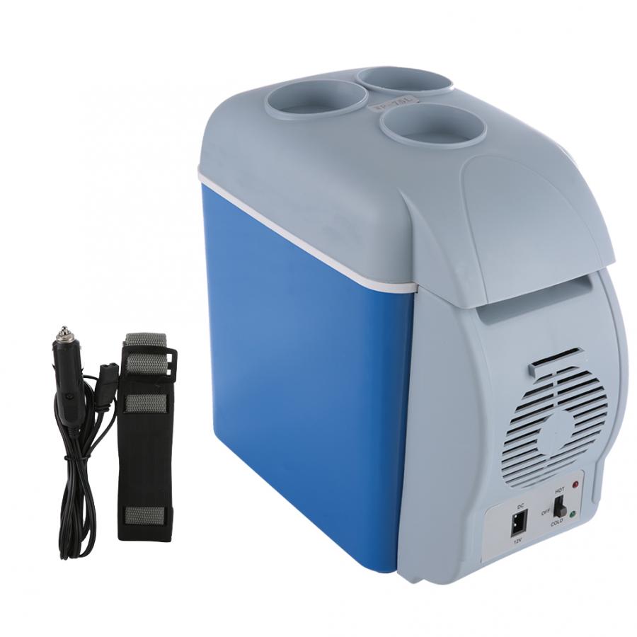 12V 7.5L Mini Home Camping Fridge Electric Cool Cooler Warmer Travel Portable Freezer
