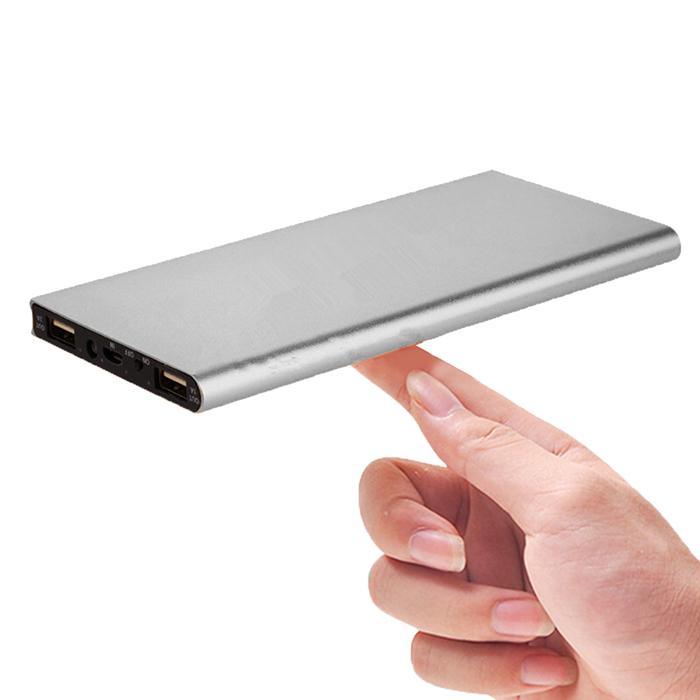 Ultra-dünne 10000Mah Power Bank Tragbare Ladegerät Externe Batterie Dual USB Power Für xiaomi Tabletten Poverbank