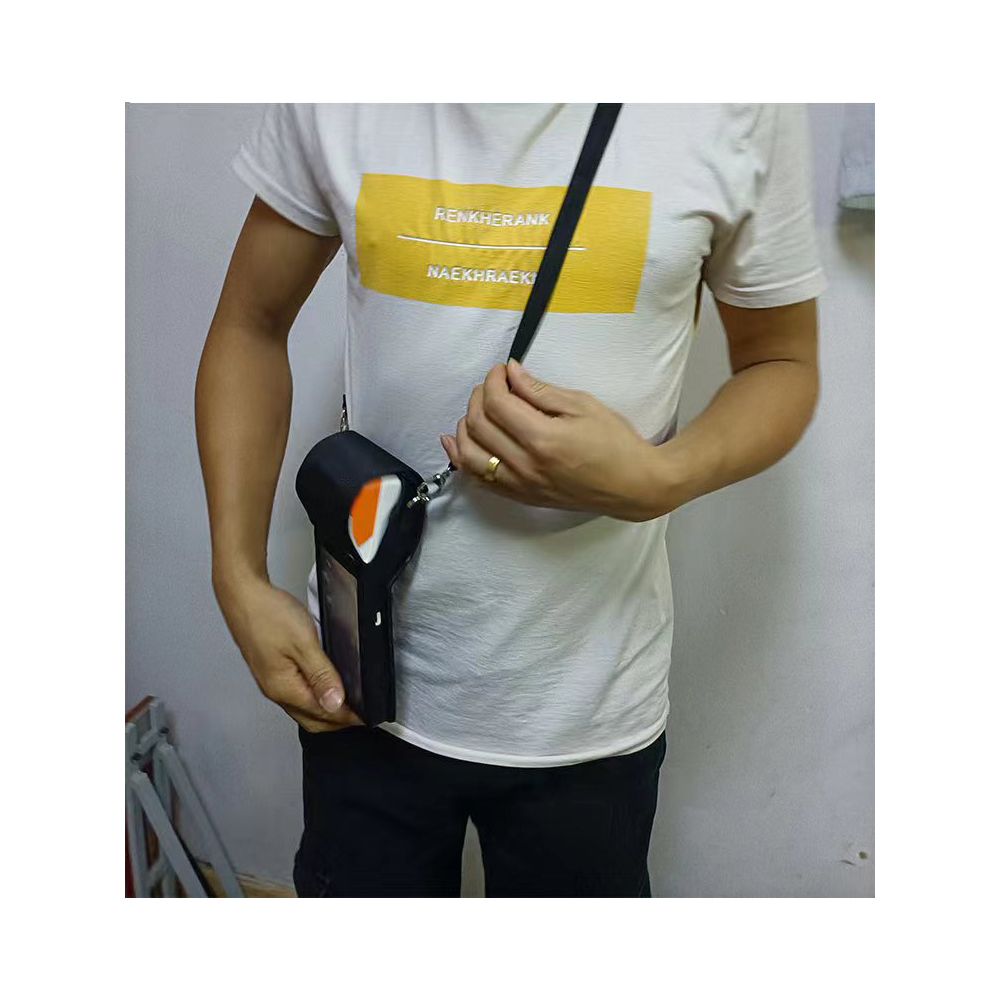 Etui ochronne pos do sunmi  v2, pasek na ramię, wodoodporny, nylonowy, skórzany, przenośny terminal pda, etui ochronne pos