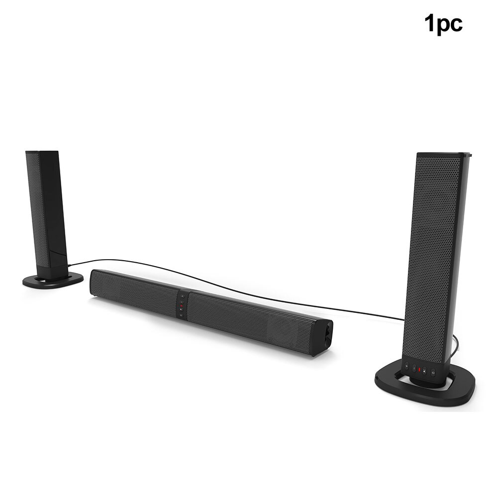 Split Sound Blaster Support TF Card TV Outdoor Foldable Portable Electric Bluetooth Speaker Soundbar Theater PVC Stereo Audio