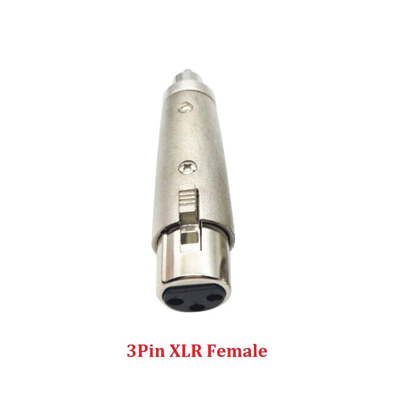 RCA Stecker AUF 3Stift XLR weiblich Adapter AV Männlich in XLR weiblich Audio- Signal Übertragung Ausgewogene Konverter Für Verstärker Microph