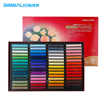 Simbalion suave aceite Pastel SP 60 colores suave Barra de Pastel crayón colorante pizarra para grafiti póster escuela papelería