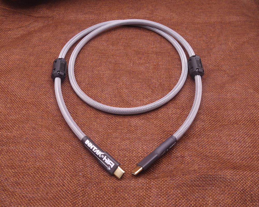 1 pz cavo audio USB C TO C OTG USB di alta qualità/cavo audio Canare L-4E6S per amplificatore DAC Hifi