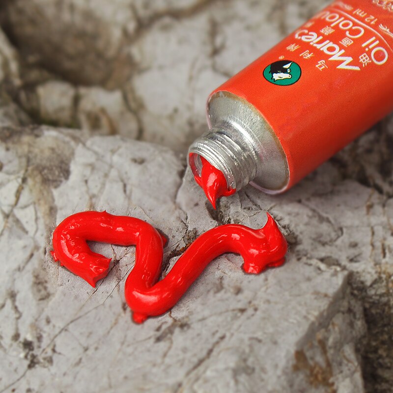 Marie's verf olieverf kleur 12 kleur 18 kleur 24 kleur aluminium buis schilderen kunst levert