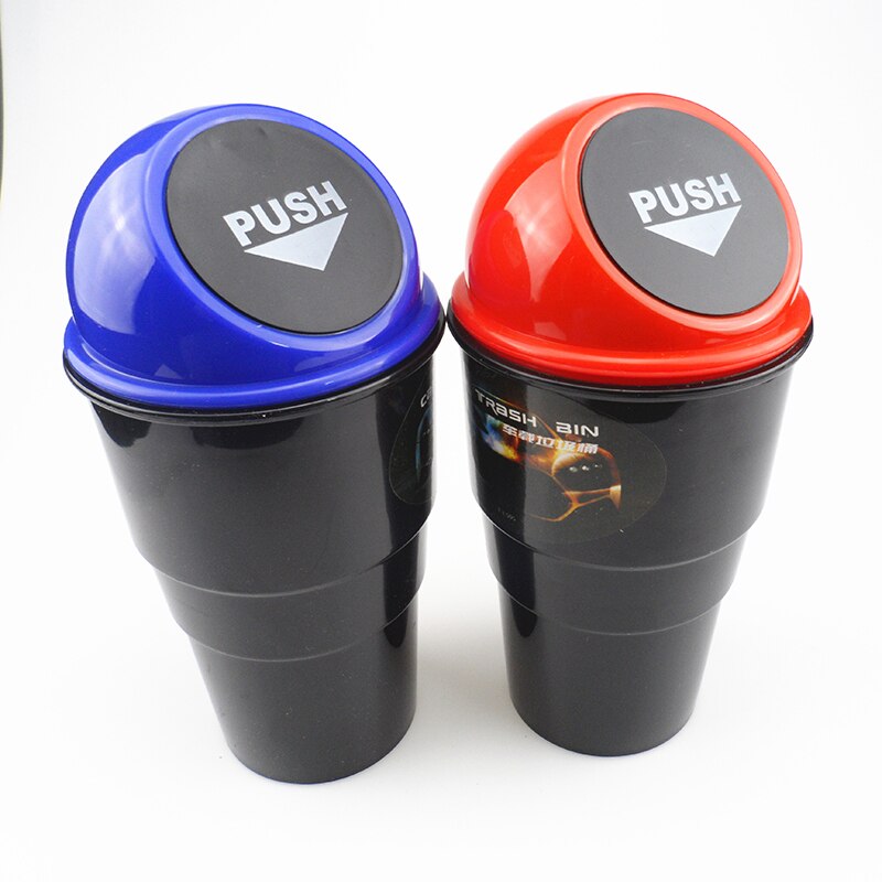 ZYBAISHUN Car Trash Bin For Volvo S40 S60 S80 XC60 XC90 V40 V60 C30 XC70 V70