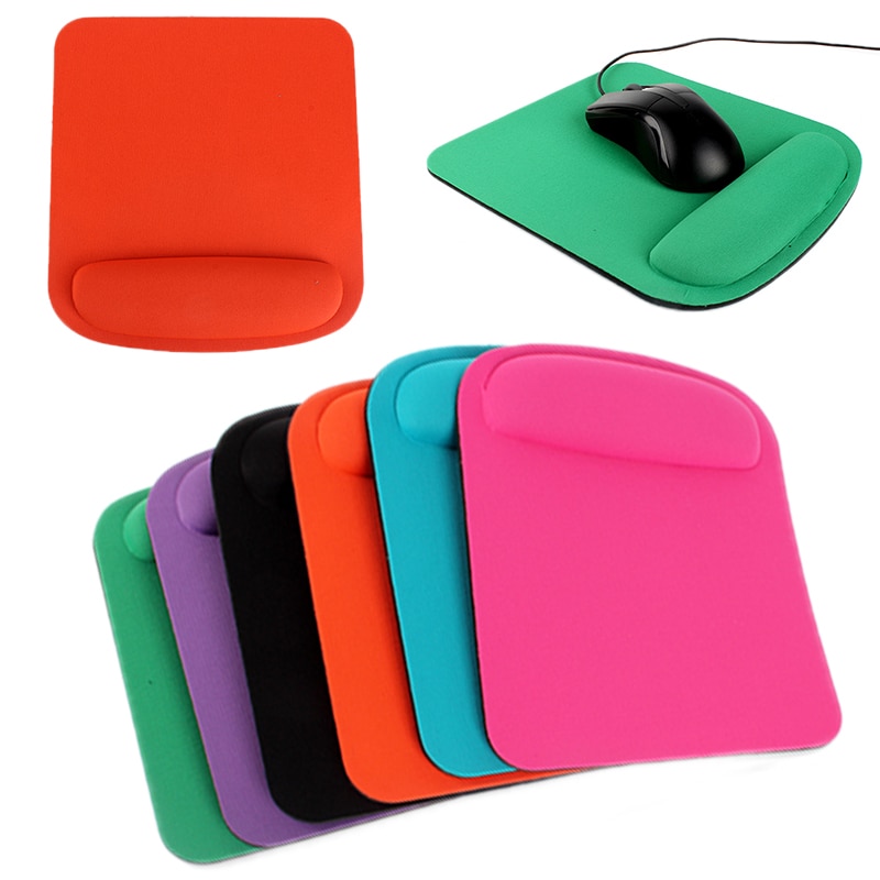 Mouse Pad Game Mouse Mice Mat Pad Gel Wrist Rest Support Game Pad Anti Slip Mouse Pad with Wrist Rest Ergonomic 21 * 23cm