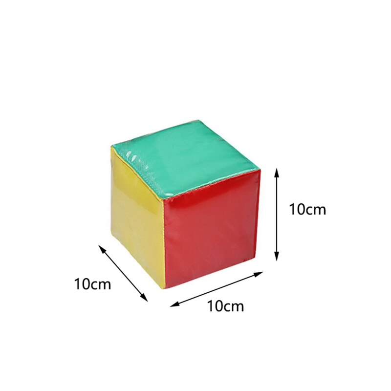 Kids Diy Onderwijs Playing Game Dobbelstenen Peuters Pocket Vierkante Baby Vierkante Speelgoed Voor Onderwijs