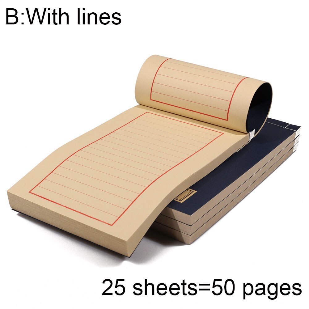 1piece,Chinese Traditional Style Writing Book,Calligraphy Writing Xiao Kai Book: B-25sheets