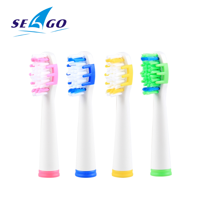 Seago Originele Interdentale Head Dental Vervangende Opzetborstel Zachte Dupont Nylon Haren Elektrische Borstelkop Diepe Schoon SG015: Default Title