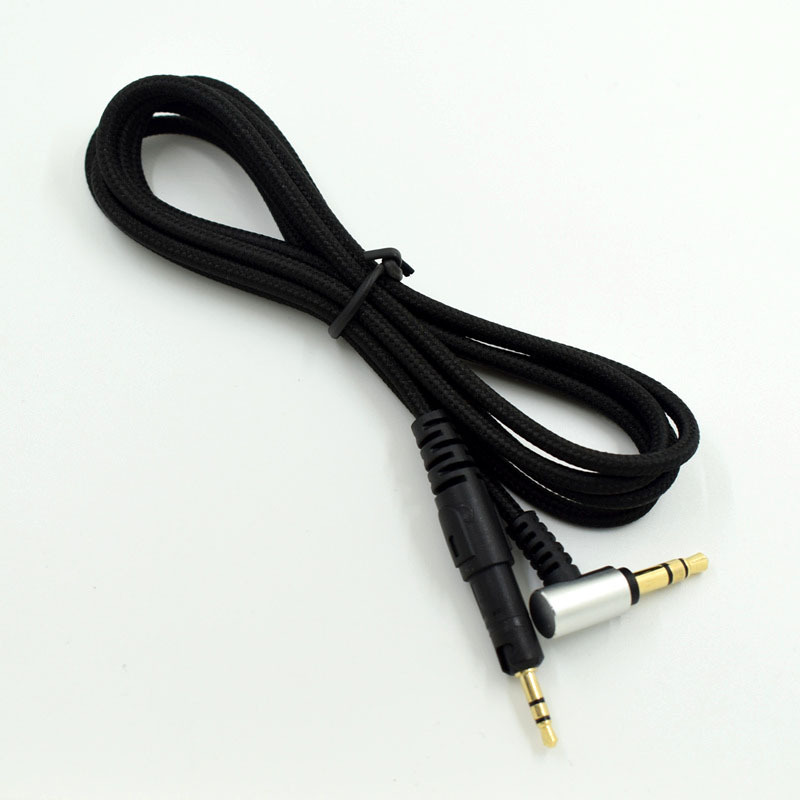 Audio kabel für sennheiser hd598 hd518 hd558 hd595 hd559 569 579 599 für ATH-M50X m40x Kopfhörer geflochtener draht gesteuerter Anruf: Khaki