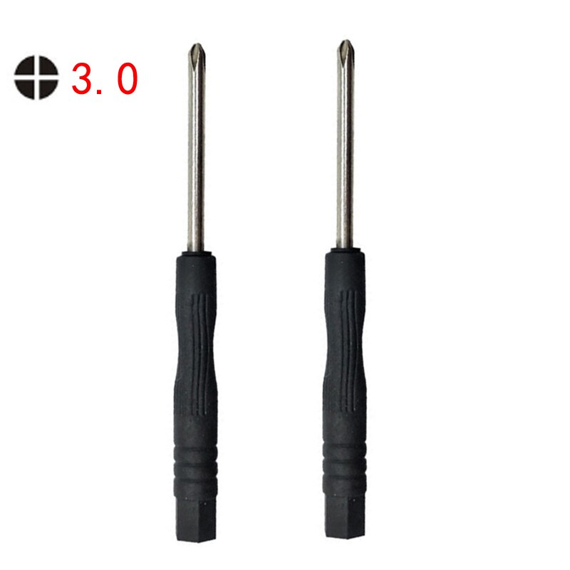 50pcs/lot Mini 1.5 2.0 3.0 Micro Cross Phillips Flat Screwdriver For MobilePhone PC Repair Tool: Plum cross 3.0