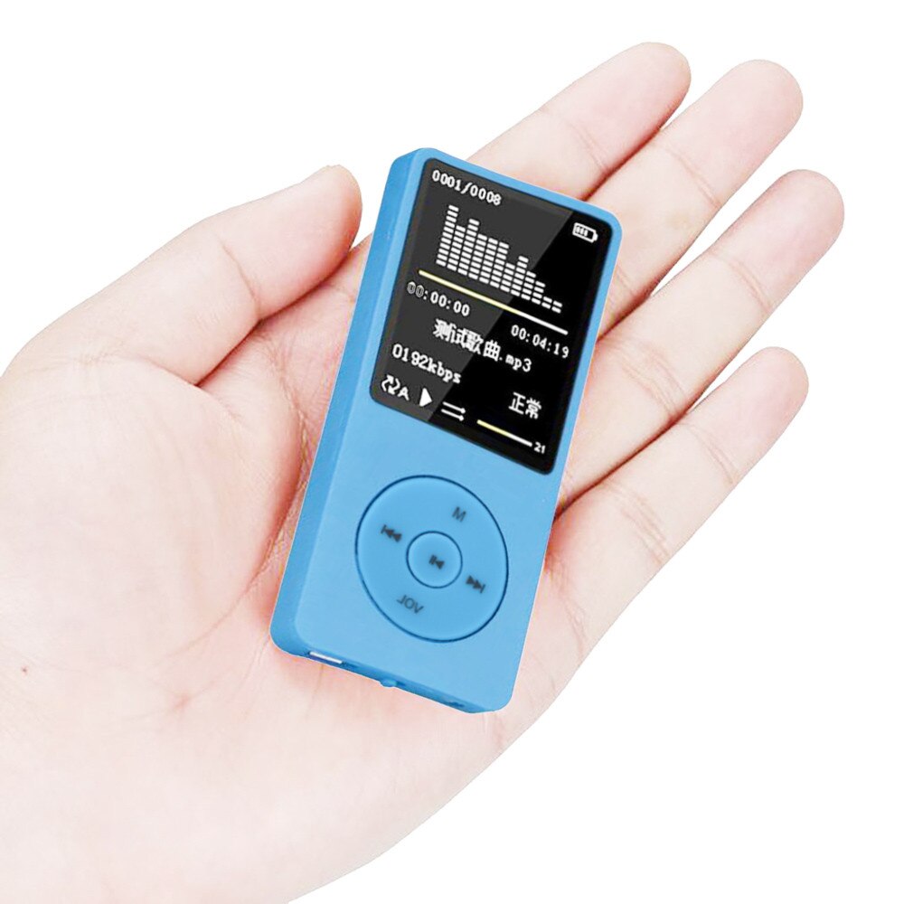Portable MP3 MP4 Player LCD Screen FM Radio Video Games Movie USB Hi fi Music Player With Sd Card MP3 Player