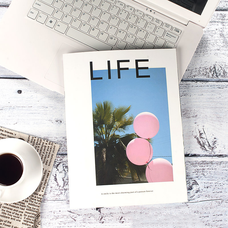 ins fotografia foto oggetti di scena rivista inglese vita arte scatta foto sfondo decorazione tempo libero studio fondali accessori: verde