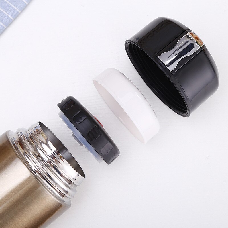 Large Capacity Thermos Stainless Steel Vacuum Insulated Thermal Lunch Container Flask Insulated Food Jar Wide Mouth 800ML&1000ML