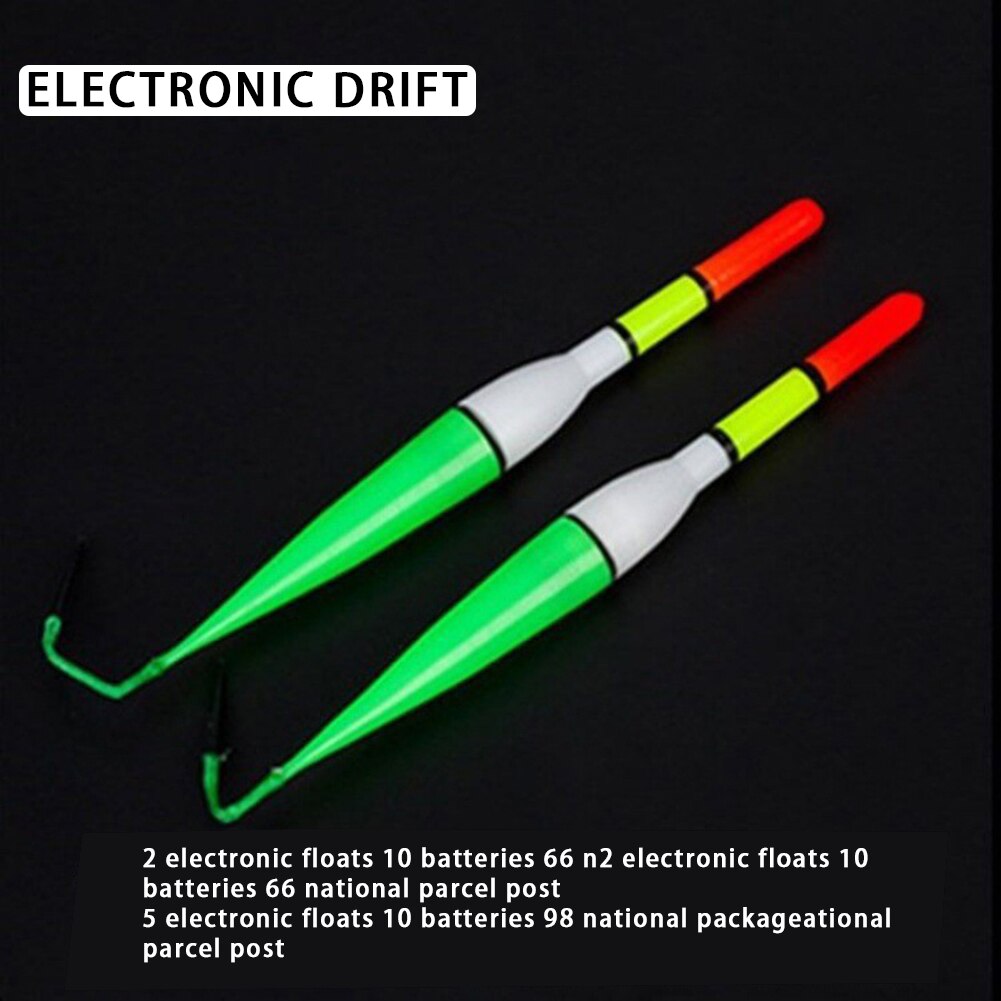 Electrónica luz LED para pescar flotar luminosa de corcho de pesca accesorios caña de pescar de