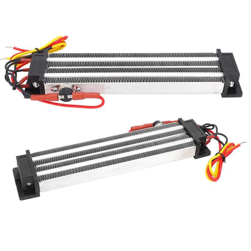 220V 1200W PTC Ceramic Air Heater Insulated PTC Ceramic Air Heater PTC Heating Ceramic Heating Thermostat PTC Insulated Type