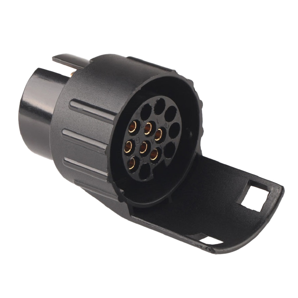 7 Pin Naar 13 Pin Trailer Towing Voertuig Plug Adapter Connector Socket 12V