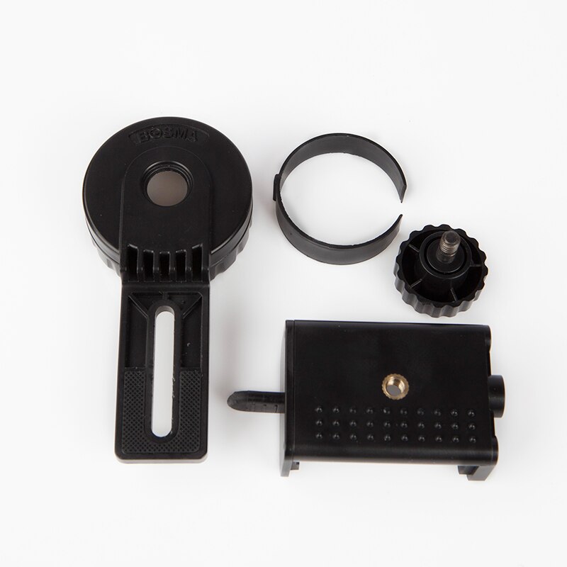 Metal Universal mobile phone adapter bracket clip soft rubber binocular monocular sight telescope
