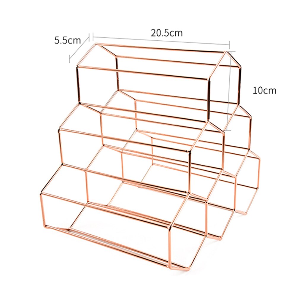 Fles Stapelbaar Stand Rack Bar Rvs Bijenkorf Vorm Home Decoraties Organizer Display Plank Wijnrek