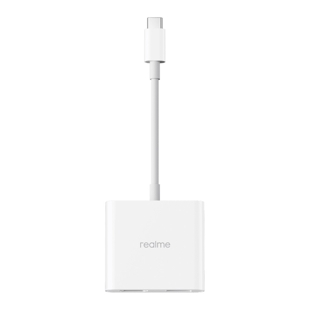 Realme Docking Station Type C Naar Usb Hdmi-Compatiblefor Mac Os Windows Linux Android Ios