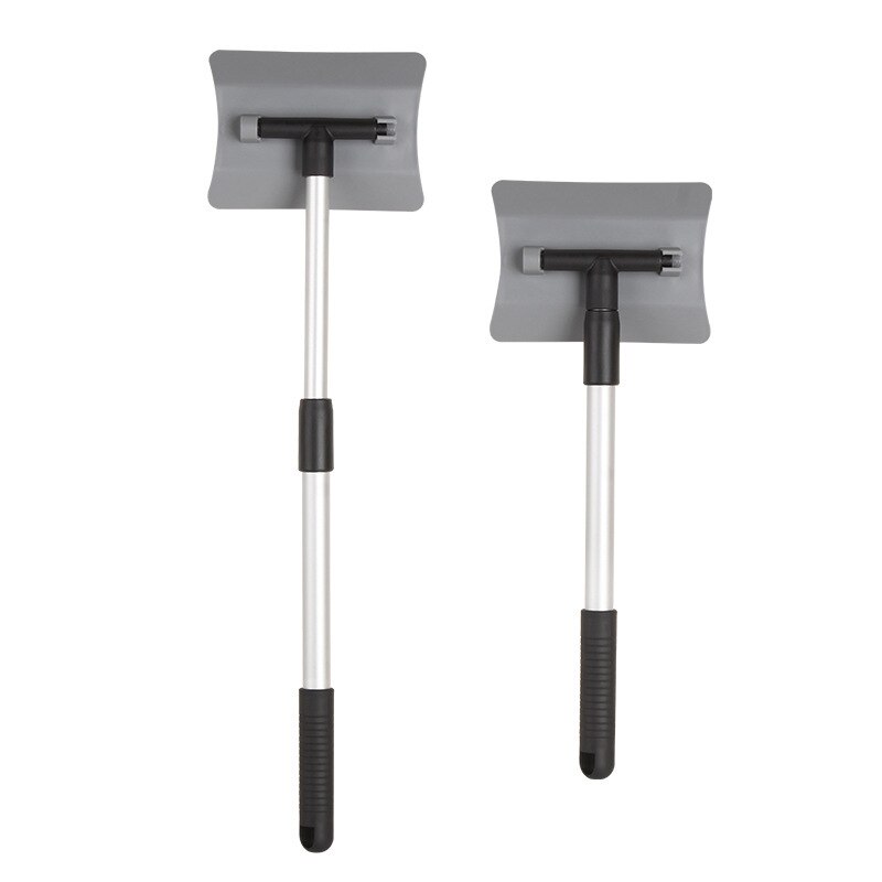 Ice Scraper Snow Removal Car Windshield Window Snow Cleaning Scraping Tool TPU Auto Ice Breaker Snow Shovel: 1pc Grey