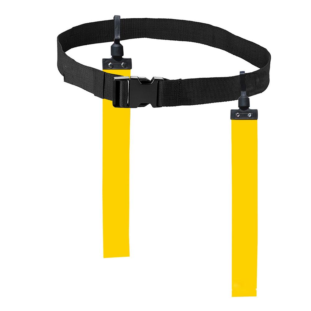 Yellow Trainee Tag American Flag Football Training Belt Rugby Flag Tr... – Vicedeal
