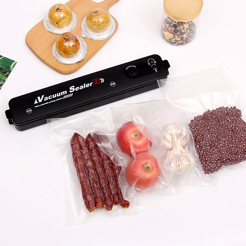 220V/110V Vacuum Sealer Machine Automatic Food Sealer for Food Savers Dry &amp; Moist Modes Compact Vacuum Packing Machine